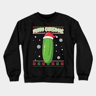 Pickle Christmas Crewneck Sweatshirt